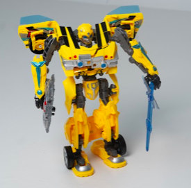 CARRO  TRANSFORMER AMARILLO 168-99